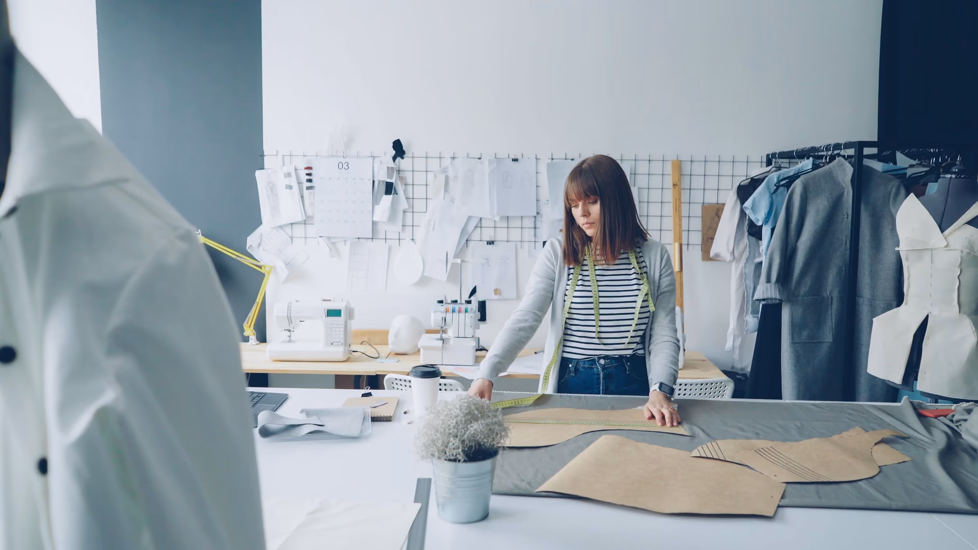Clothing manufacturing and garment production at Valbrand in Medellín, Colombia